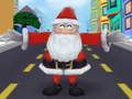 Mäng Santa City Run Street Internetis