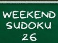 Mäng Nädalavahetuse sudoku 26  Internetis