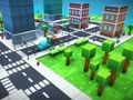 Mäng Pixel City Runner 3D Internetis