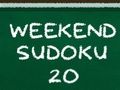 Mäng Nädalavahetuse sudoku 20  Internetis