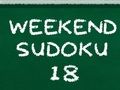 Mäng Nädalavahetuse sudoku 18  Internetis