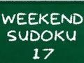 Mäng Nädalavahetuse sudoku 17  Internetis