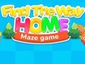 Mäng Mäng Find The Way Home Labürints  Internetis