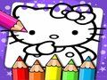 Mäng Hello Kitty värvimisraamat  Internetis