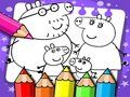 Mäng Peppa Pig värvimisraamat  Internetis