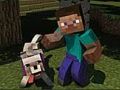Mäng Minicraft: Steve ja Wolf Adventure  Internetis