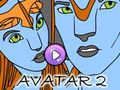 Mäng Avatar 2 värviraamat  Internetis