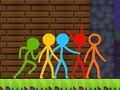 Mäng Stickman Parkour 2: õnnelik plokk Internetis
