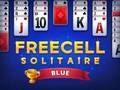 Mäng Freecell Solitaire sinine  Internetis