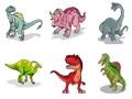 Mäng Dinosauruste kaardid  Internetis