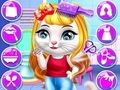 Mäng Chic Baby Kitty juuksurisalong  Internetis
