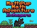 Mäng MathPup Math Adventure täisarvud  Internetis