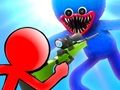 Mäng Stickman vs Huggy Wuggy Internetis