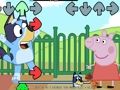 Mäng FNF: sinine vs peppa siga Internetis