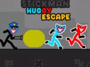 Mäng Stickman Huggy põgenemine Internetis