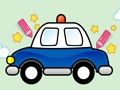 Mäng Lihtne värvida politseiauto  Internetis