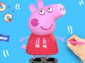 Mäng Värvimisraamat: Peppa Pig  Internetis