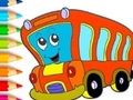Mäng Värvimisraamat: buss  Internetis