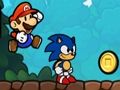 Mäng Super Mario ja Sonic  Internetis