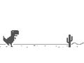 Mäng T-rex dino Internetis