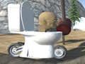Mäng Skibidi WC Moto Bike Racing 2  Internetis