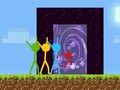 Mäng Stickman Bunny Hop trikid  Internetis