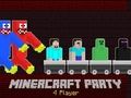 Mäng MineCraft Party 4 mängija  Internetis
