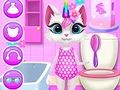 Mäng Kitty Unicorn igapäevane hooldus  Internetis