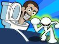 Mäng Stickman vs Skibidi WC  Internetis