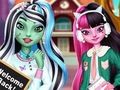 Mäng Monster Girls tagasi kooli  Internetis