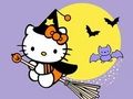 Mäng Värvimisraamat: Kitty Halloween  Internetis