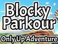 Mäng Blocky Parkour: ainult seiklus Internetis