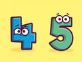 Mäng Värvimisraamat: number 4-5  Internetis