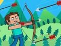 Mäng Noob Archer Monsteri rünnak Internetis