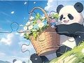 Mäng Pusle: Korv-lillepanda  Internetis