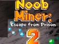 Mäng Noob Miner 2: põgenemine vanglast  Internetis