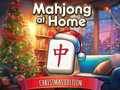 Mäng Mahjong kodus Xmas väljaanne Internetis