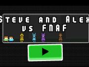 Mäng Steve ja Alex vs Fnaf  Internetis