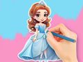 Mäng Värvimisraamat: Chibi printsess  Internetis
