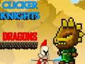 Mäng Clicker Knights vs draakonid  Internetis