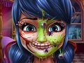 Mäng Täpiline tüdruku Halloweeni meik  Internetis
