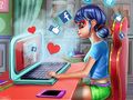 Mäng Täppidega tüdrukute moeblogi  Internetis