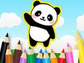 Mäng Värvimisraamat: Armas Panda  Internetis