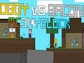 Mäng Obby vs peekon: McSkyblock Internetis