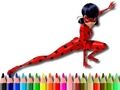 Mäng Tagasi kooli Lady Bug värvimine  Internetis