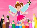 Mäng Värvimisraamat: Little Pretty Fairy  Internetis