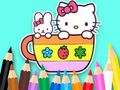 Mäng Värvimisraamat: Kitty Cup  Internetis
