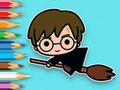 Mäng Värvimisraamat: Lendav Potter  Internetis
