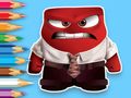 Mäng Värvimisraamat: Inside Out Angry  Internetis