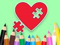 Mäng Värvimisraamat: BTS Heart Jigsaw  Internetis